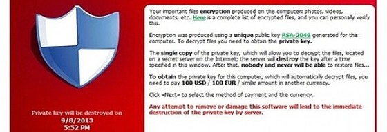 Stop CryptoLocker Virus by Showing Extensions